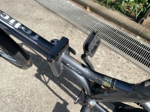 取引中）ギア付き折りたたみ自転車