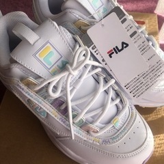 (値下げしました)新品　fila スニーカー レディース 厚底　...