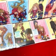 【 アニメ とらドラ！】DVDボックスセット　期間限定版　1巻～8巻 全25話　特典DVD付属　現状品の画像