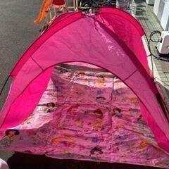 【アウトドア用品】ロゴス Disney ジュニアテント　リサイク...