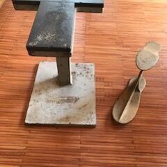 レザークラフト  作業台　金台　