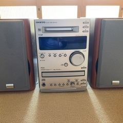 オンキョー ONKYO MD/CD コンポ