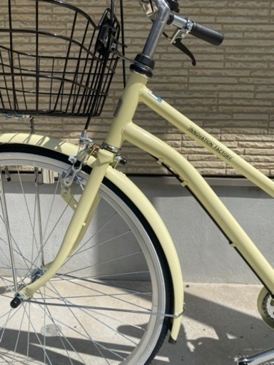 イノベーションファクトリーCITY -L 26インチ 変速なし ダイナモライト シティサイクル ママチャリ