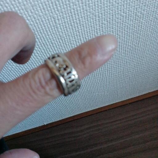 バンコクで買った指輪です