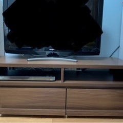 【無料】収縮テレビ台/テレビラック