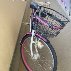 22インチ　子供用　自転車の画像