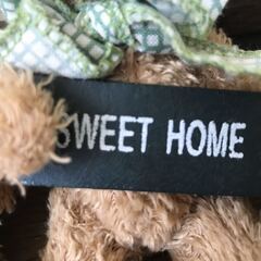 ぬいぐるみＢ　　くまさん　SWEET HOME　3体セットの画像