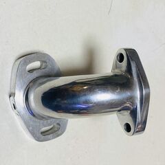 ★社外未使用品★　希少　低排気量バイク対応　インテークマニホールド　 エンジン側回転式　インマニ　アルミ削り出しの画像