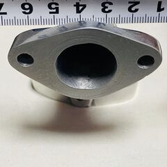★社外未使用品★　希少　低排気量バイク対応　インテークマニホールド　 エンジン側回転式　インマニ　アルミ削り出しの画像