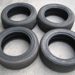 ダンロップFORMULA-R 195/55R15 中古4本 スリ...