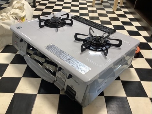 【リサイクルサービス八光】2013年製　パロマ　 ガスコンロ 　右強火　LPガス　IC-N800V-1R
