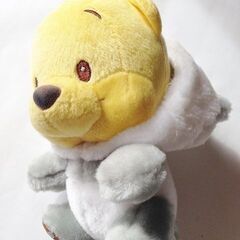 ぷーさんＤ　ディズニー　ぬいぐるみ　全長約２０cm 　レッサーパンダの着ぐるみの画像