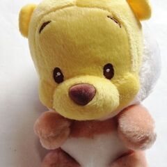 ぷーさんＥ　ディズニー　ぬいぐるみe　全長約２０cm の画像