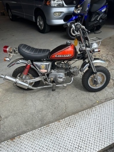 モンキー タイヤ交換済み 7,400km