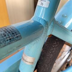 子供用自転車16インチ(水色)の画像