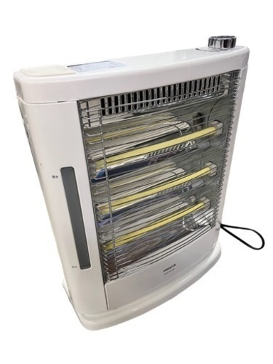 NO.338 【2019年製】YAMAZEN 電気ストーブ スチーム式加湿機能付き 遠赤外線ストーブ DSE-KC106