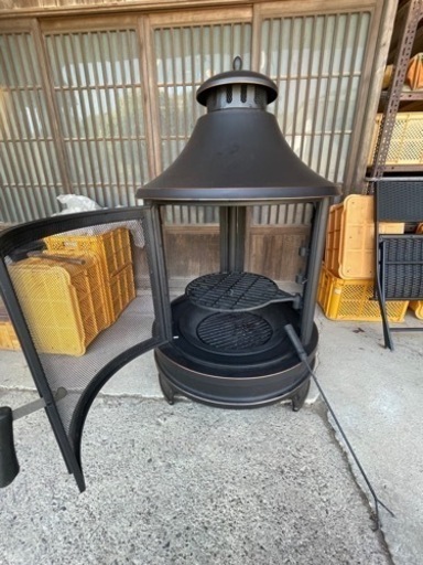 Costco屋外暖炉 ファイヤーピット OUTDOOR COOKING PIT