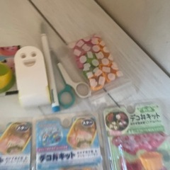 キャラ弁作りグッズ各種の画像