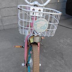 （購入者が決まりました）マイメロディ　女児向け自転車　（使用感あり）の画像
