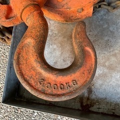 ●■ フタバ製作所 チェーンブロック 型式FS-AL 3t 3000㎏ 工作機械 工具の画像