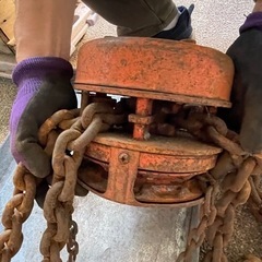 ●■ フタバ製作所 チェーンブロック 型式FS-AL 3t 3000㎏ 工作機械 工具の画像