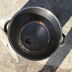 お取引中　値下げ　ステンレス製　寸胴　大の画像