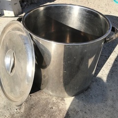 お取引中　値下げ　ステンレス製　寸胴　大