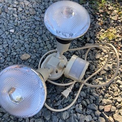 センサー式ライト外用　ジャンク品の画像