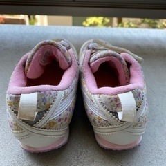 asics メキシコ ナロー MINI CT 3 ラベンダー×ホワイト19.5cm はぼ新品※まとめ買いでお値引きしますの画像
