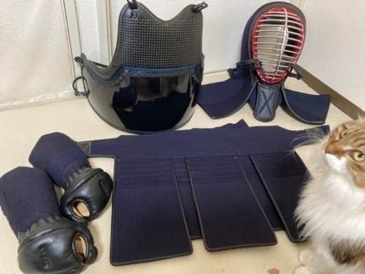 【剣道】防具セット(竹刀以外) 　防具一式、バッグ