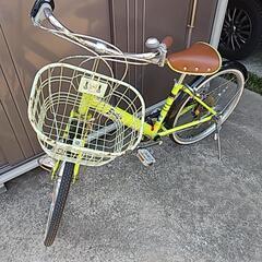 子供用自転車】引き取り限定 22インチ 自転車 紫 小学生 女の子
