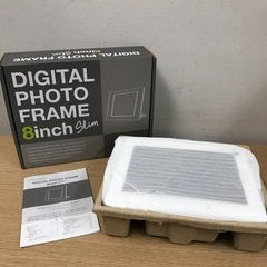 ☆値下げ☆ K2304-337 デジタルフォトフレーム(スリム) 8インチ DP15-80-WH 動作確認済 の画像