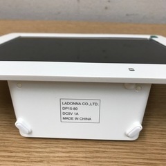 ☆値下げ☆ K2304-337 デジタルフォトフレーム(スリム) 8インチ DP15-80-WH 動作確認済 の画像