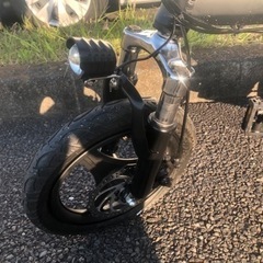 モペット版の電動自転車(公道は走れません)の画像