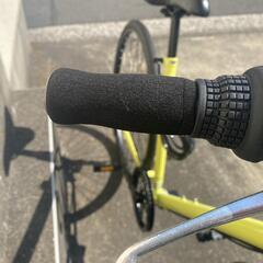 クロスバイク チェーン ライト付きの画像