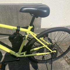 クロスバイク チェーン ライト付きの画像