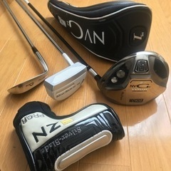 (相談中)ゴルフクラブ、ケース、ボール　セット