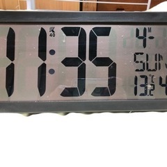 電波時計（美品）