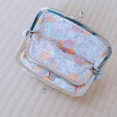 がま口財布👛の画像