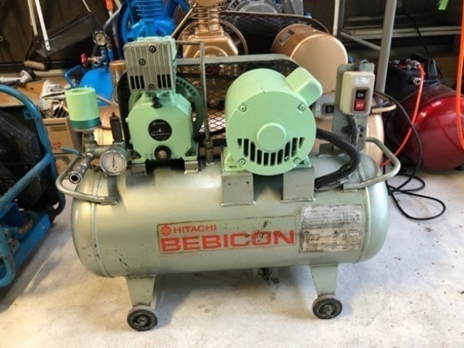 ベビコン0.5馬力　いいバイク　いいクルマ　いいコンプレッサー