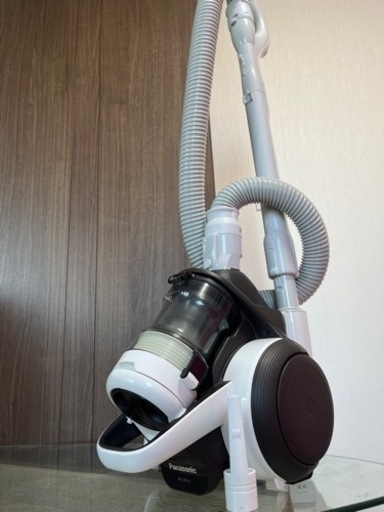 パナソニック プチサイクロン サイクロン式掃除機 MC-SR24J-W【中古品】