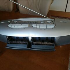 ☆値下げしました☆レトロラジカセ☆動作確認済み☆の画像