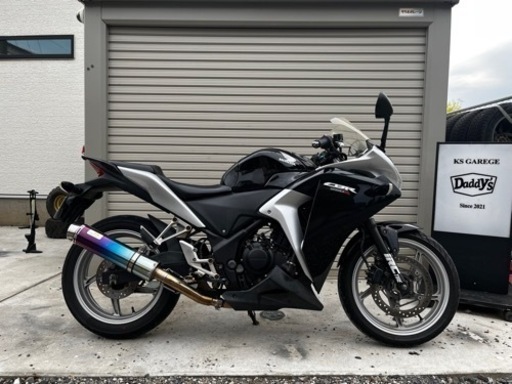 HONDA CBR250R 250cc 自賠責R7.2月　実働　中古　カスタムマフラー　上三川町