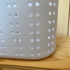 ニトリ ランドリーバスケットの画像