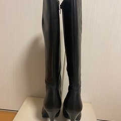 ブーツ　レザー　ブラックの画像