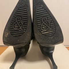 ブーツ　レザー　ブラックの画像