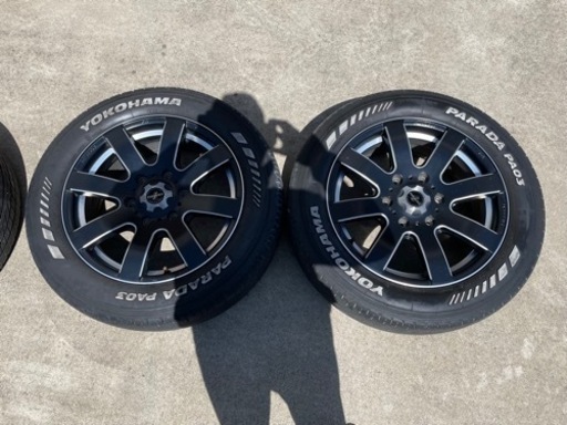 ハイエース　　ファブレス　　パンデミック　LW8   6.5J-17   ＋38  6H