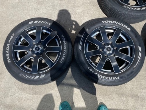 ハイエース　　ファブレス　　パンデミック　LW8   6.5J-17   ＋38  6H