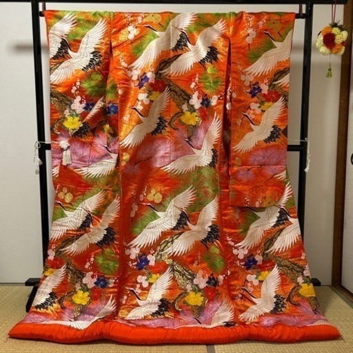 お話中　【色打掛　打掛　着物】　婚礼　挙式　披露宴　前撮り　ディスプレイ　コスプレ　レンタル衣装