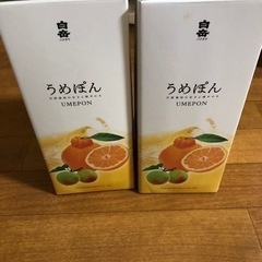 白岳　うめぽん　2本　720ml